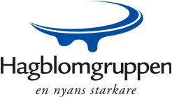 Hagblomgruppens logotyp